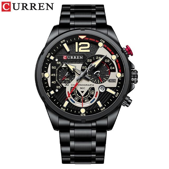 Montre homme curren new arrivals prix