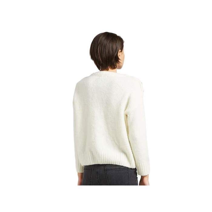 Pull hiver femme Le Temps Des Cerises Chany 1132 Col roule Blanc Blanc Cdiscount Pret a Porter