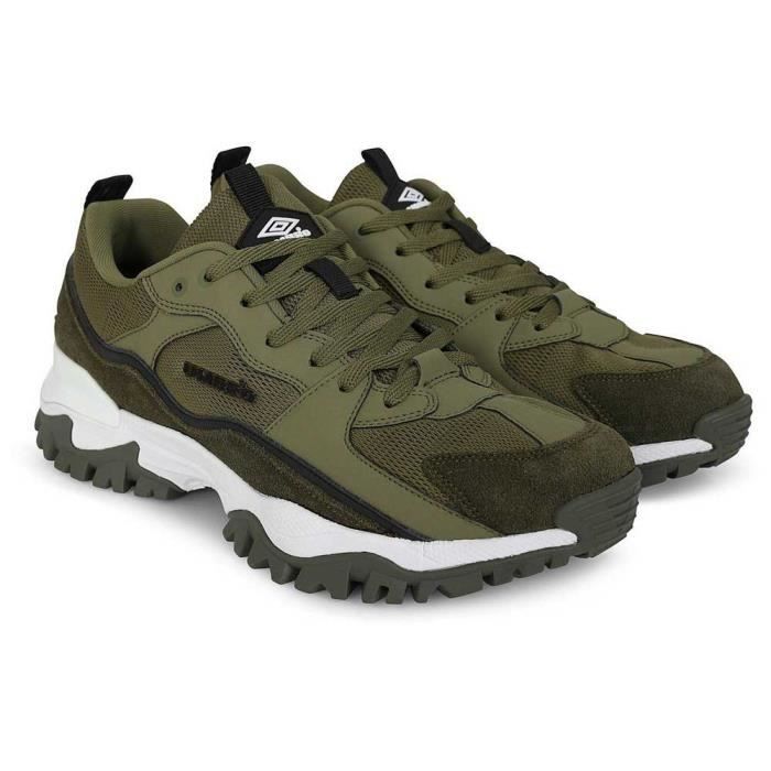 Baskets Umbro Bumpy Avocado black dried herb Adulte Mixte Lacets Plat Avocado black dried herb Cdiscount Chaussures
