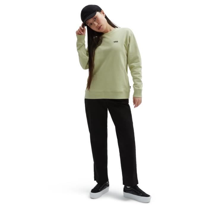 Sweat VANS Flying V Bff Crew Emea Olive Femme/Adulte Manches