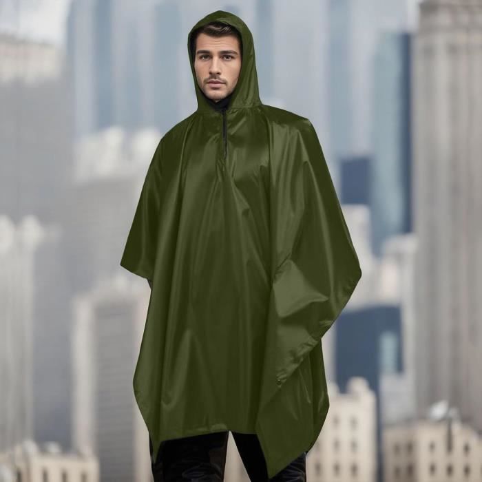 Veste poncho online homme