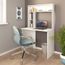Bureau Vicco Nils Blanc, Table Informatique 79x43 Cm, MDF, Neuf En Boîte