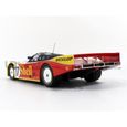Voiture Miniature de Collection - NOREV 1/18 - PORSCHE 962 C Shell - Le Mans 1988 - Yellow / Red / Black - 187413-3