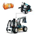 LEGO® 42133 Technic Le Chariot Élévateur, Modèle de Remorquage, Ensemble de Véhicules de Construction Enfants, Jouet Camion 2 en 1-3
