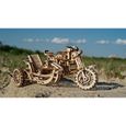 Ugears - Modèle en bois Scrambler UGR-10 Motor Bike moto avec side-car 380 pièces-3