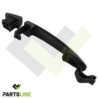 Poignée Extérieure De Porte Coulissante Latérale OTOTEC - Compatible Citroën Dispatch 2007-2016, Réf. 9101Q7, 9101EP - Noir ABS - 8