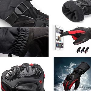 Gants en daim pour hommes automne et hiver extérieur coupe-vent plus
