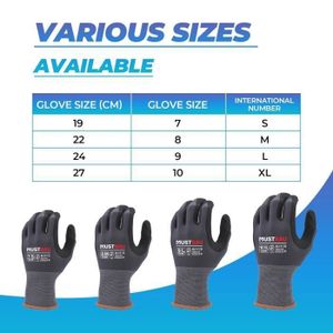 Gants En Cuir Doublés SSG 2450 Work N. Taille 10, Marron – Neufs