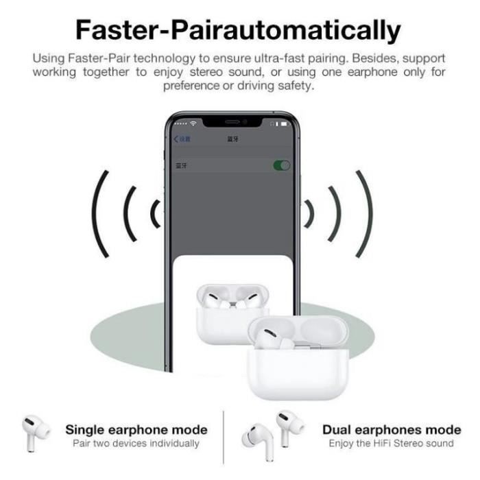 Airpods i3000 sales