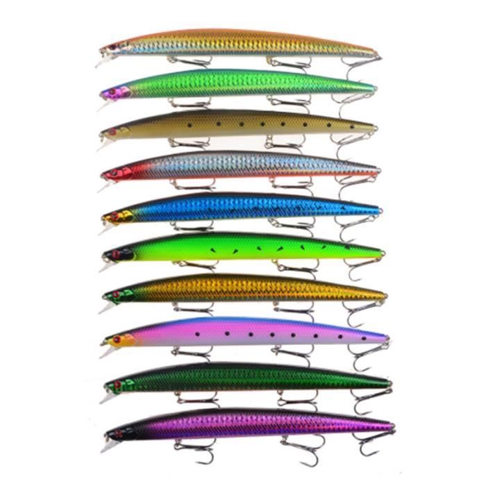Leurre De Pêche Calmar Géant 23cm 44g - Appât Crépidule Profonde Mer | Trolling Profond, Crochets Triples