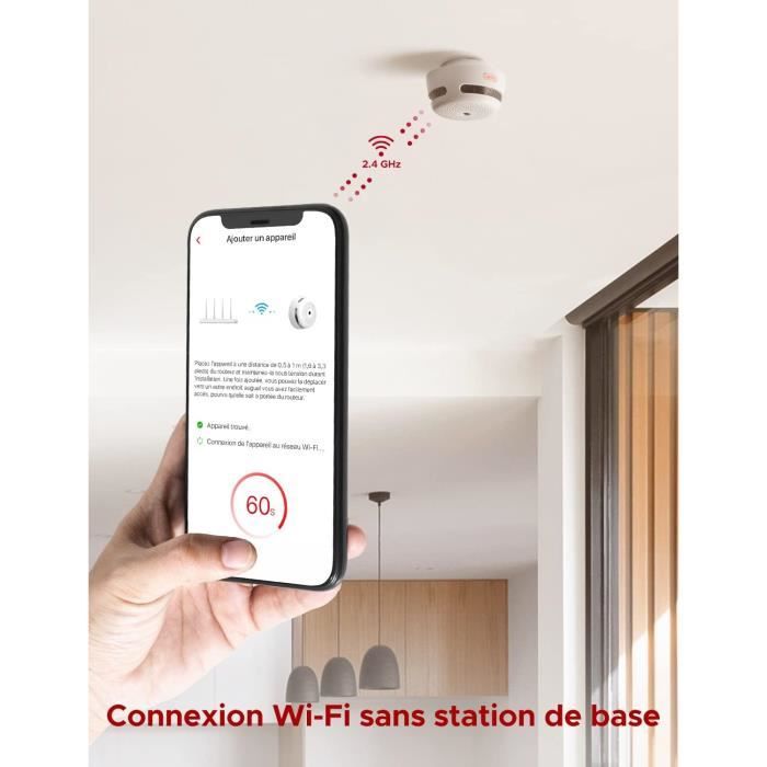 Détecteur de fumée Wi-Fi XS01-WX