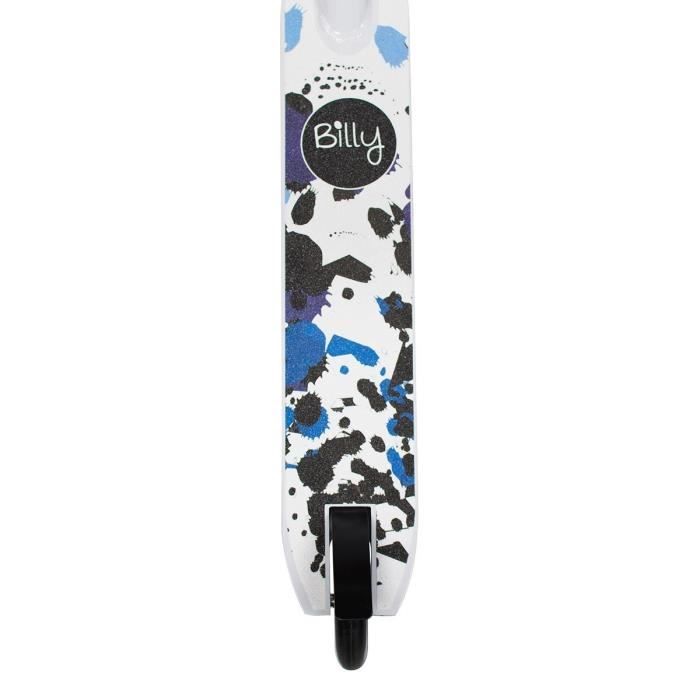 Billy Trottinette Freestyle Nero Luxe White Paint - Ride And Slide
