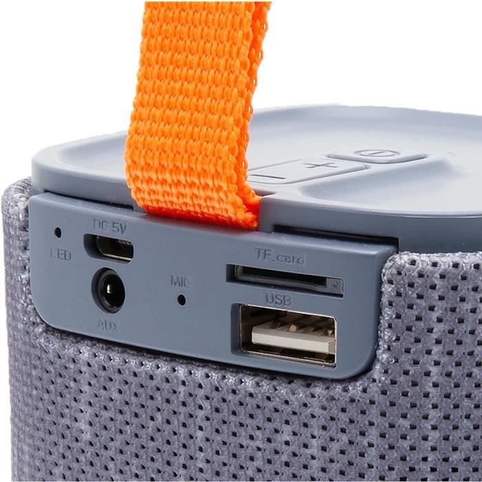 Mini Enceinte Sans Fil Rechargeable Portable Miund, Joue Ta Musique