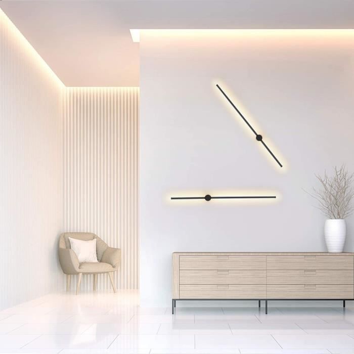 2 Lampes De Lecture Murales Sans Fil - Rechargeables USB - Commande Tactile Et 3 Couleurs - Pour Chambre Et Salon - 6