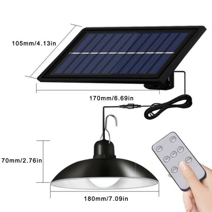 Kit Eclairage Solaire 3 à 4 Lampes - Kit eclairage solaire intérieur