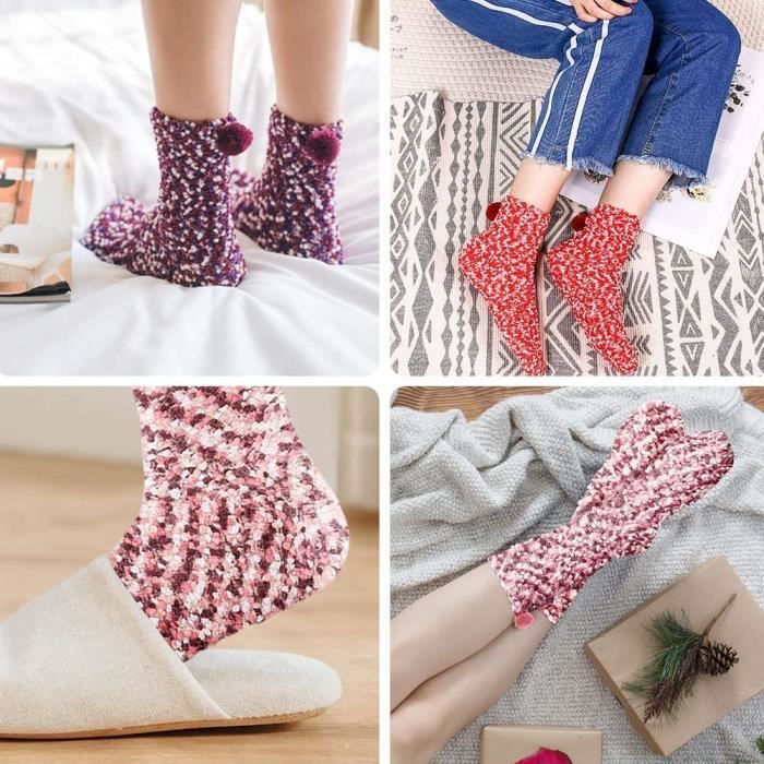 Cadeau Femme , Cadeau Noel Chaussette Femme Chaussettes Chauffantes  Chaussettes Humour pour Maman Soeur et Grand-Mère Cadeau Comme montré -  Cdiscount Sport