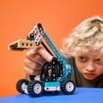 LEGO® 42133 Technic Le Chariot Élévateur, Modèle de Remorquage, Ensemble de Véhicules de Construction Enfants, Jouet Camion 2 en 1-4