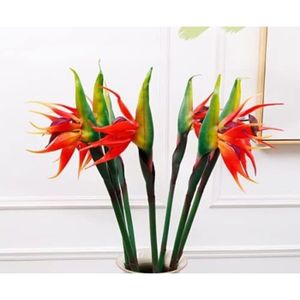 Arbre Artificiel Oiseau De Paradis 150cm Leflos - Strelitzia Avec Feuilles Ajustables