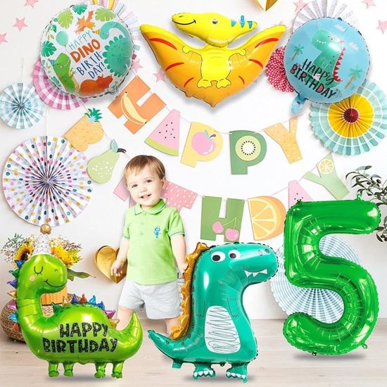 Décoration Anniversaire Dinosaure Anniversaire Fete Dinosaur