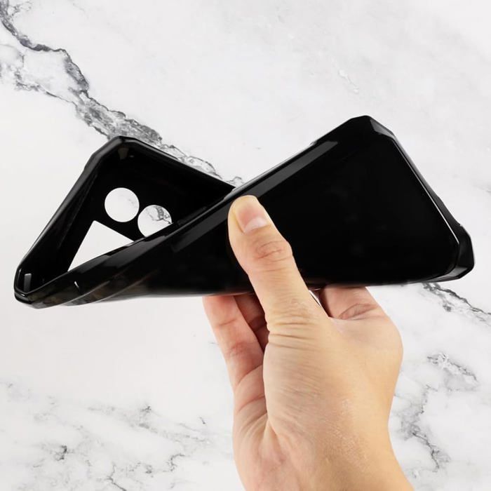 KJYFOANI per Doogee S110 Cover e Pellicola Vetro Temperato [1 Pezzi Transparent Sottile Case Anti-Shock Morbido TPU-Silicone Custodia per Doogee S110 (6.58) - XT105