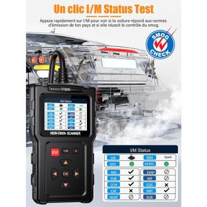 Scanner Auto UR400 Multimarque - Diagnostic Porsche, Mercedes, BMW, VAG - 49 Fonctions, Test Bidirectionnel