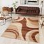 Tapiso Dream Tapis De Salon Chambre Design Moderne Beige Marron Vagues Fin 300 X 400 Cm Achat Vente Tapis Cdiscount