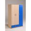Armoire Enfant 3 Portes Spring Bi Color Bleu Achat Vente