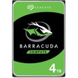 SEAGATE - Disque dur Interne HDD - BarraCuda - 4To - 5 400 tr/min - 3.5"-0