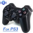 Manette Bluetooth sans fil pour manette PS3 Console sans fil pour Playstation 3 manette de jeu Joypad jeux accessoires|Noir-0