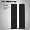 HURRISE Étui pour télécommande Housse de protection anti-poussière en caoutchouc de silicone souple pour télécommande Samsung-0