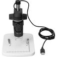 Microscope USB TOOLCRAFT 5 Mill. pixel - Zoom - Blanc-0