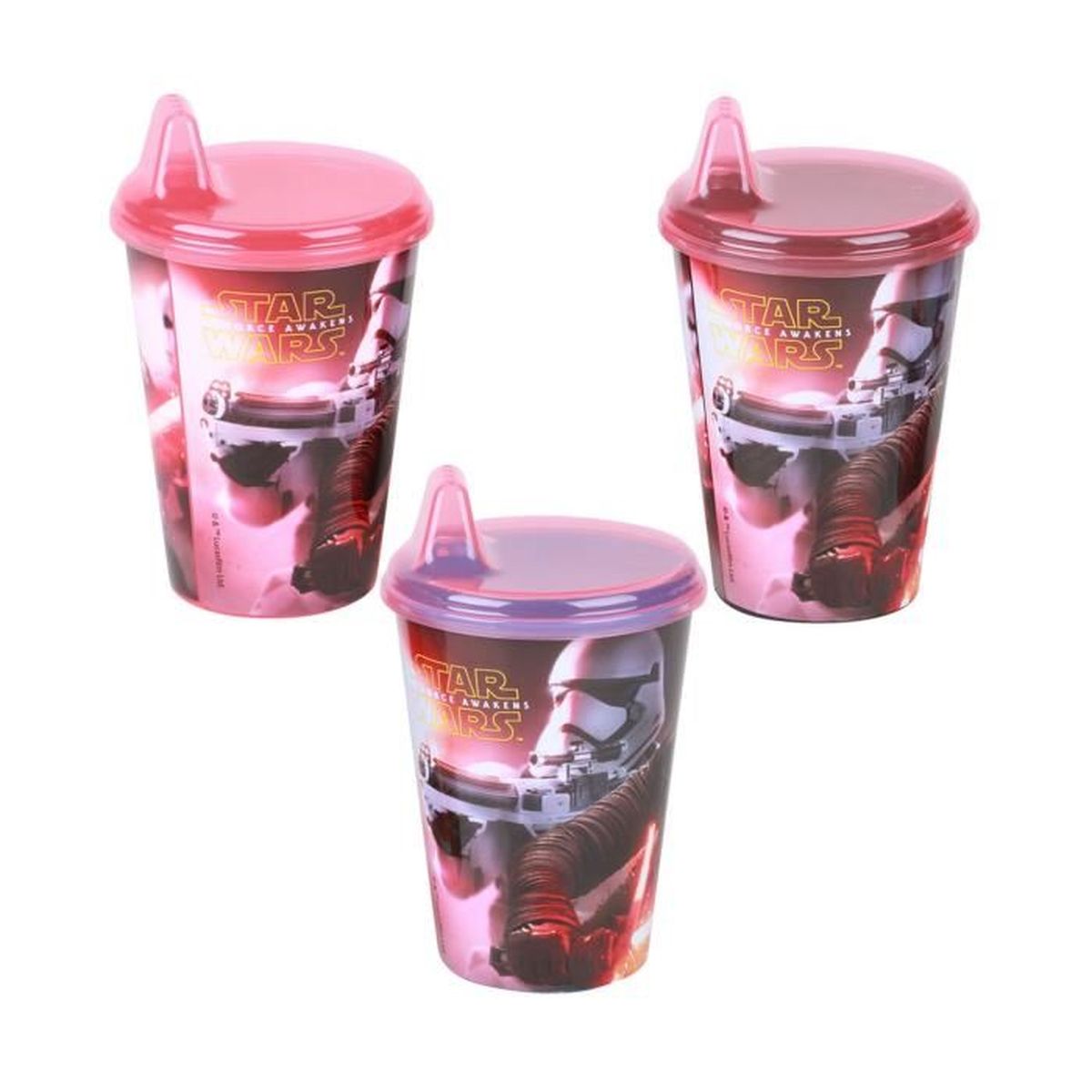 Set Lot 3 Gobelet Avec Bec Verseur Enfant Bebe Licence Star Wars Achat Vente Tasse D Apprentissage Cdiscount