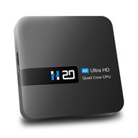 1 + 8 Go Smart TV Box Android 10 4K Ultra HD Quad Core 2,4 G WiFi Lecteur multimédia