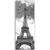 Horloge murale, Tour Eiffel (I-14171) 40x118 cm