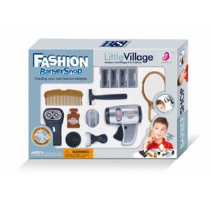 MAQUILLAGE Kit de salon de coiffure pour enfants - Jouet de simulation - Sèche-cheveux