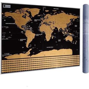 le cadeau parfait pour les voyageurs Carte du monde pour gratter la carte du monde 83 x 70 cm grattez les endroits visités et planifiez vos futurs voyages avec tous types daccessoires.