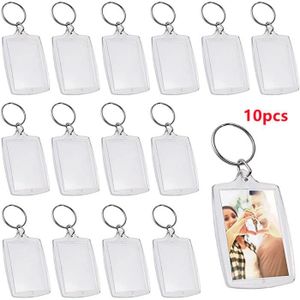 PORTE-CLÉS Porte-Clés,porte-clés acrylique transparent,avec a