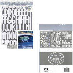 Stickers Voiture Mariage Personnalisable Optimistick