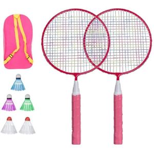 Les couples palette Badminton Raquette 1 Paire sac de transport Durable VITESSE