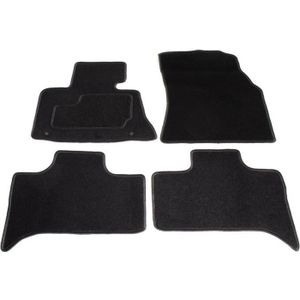 BMW X5 E53 2000-2006 Velcro Pads Tapis voiture et Tapis de coffre noir