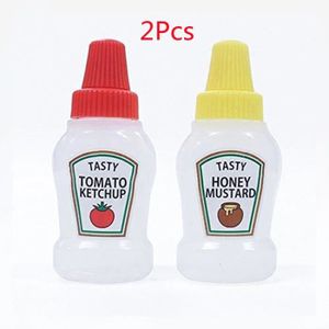 1 PCS - Mini bouteille Ketchup pour tomate, 25ML, moutarde de miel