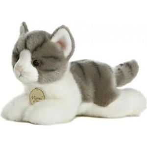 Peluche Chat Noir Et Blanc Cdiscount