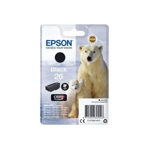 CARTOUCHE IMPRIMANTE Cartouche d'encre Epson 26 noire 6.2 ml pour Expre