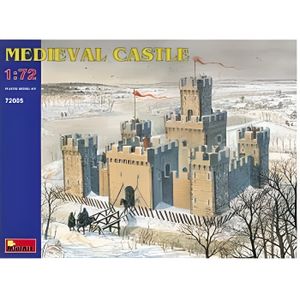 TERRAIN - NATURE Maquette Chateau medieval - Miniart - 72005 - 1/72 - Plastique - 312 pièces