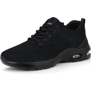 LARNMERN PRO Chaussures de Sécurité Hommes S1 SRC Embout Acier Protection  Antidérapante Léger Respirante Basket de Travail Taille Bleu Zirconium 36EU  : : Mode