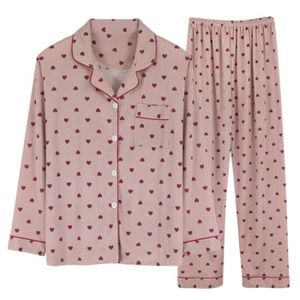 Pyjama femme on sale avec bouton devant