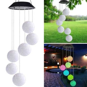 patio panthem Carillons à vent solaire pour extérieur Boule en verre blanc chaud Lampe à suspendre pour jardin décoration cadeau arrière-cour patio panthem Carillons à vent solaire pour extérieur Boule en verre blanc chaud Lampe à suspendre pour jardin décoration cadeau arrière-cour