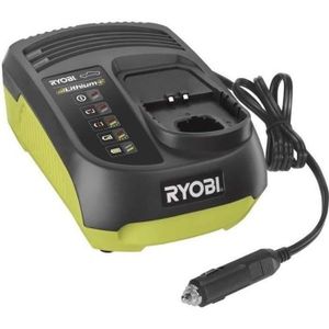 CHARGEUR MACHINE OUTIL Chargeur de voiture RYOBI 18V OnePlus Lithium-ion 1.8A RC18118C