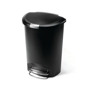 Poubelle à pédale - Luxe - Double compartiment Simplehuman en noir