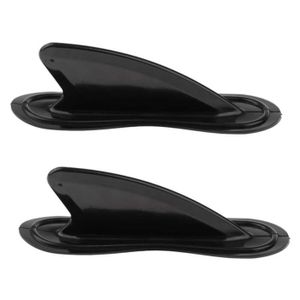 KAYAK Aileron de suivi pour kayak VGEBY - Facile à installer - PVC de haute qualité - Noir
